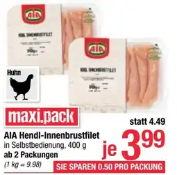 Maximarkt Aia hendl innenbrustfilet Angebot