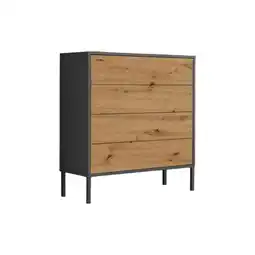 Möbelix Kommode 79 Cm Mailand Typ 3 + Mf, Anthrazit Angebot
