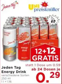Unimarkt Jeden Tag energy drink Angebot