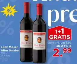 Unimarkt Lenz Moser Alter Knabe Angebot