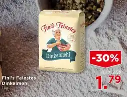 Unimarkt Fini's Feinstes Dinkelmehl Angebot