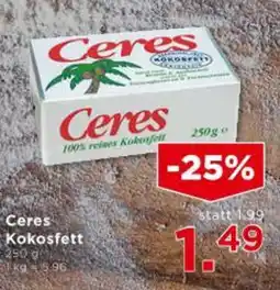 Unimarkt Ceres Kokosfett Angebot