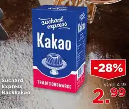 Unimarkt Suchard express Backkakao Angebot