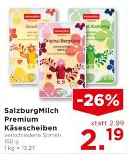 Unimarkt Salzburg Milch Premium Käsescheiben Angebot