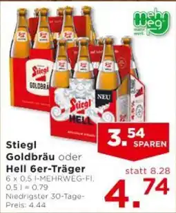 Unimarkt Stiegl Goldbräu oder Hell Angebot