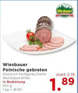 Unimarkt Wiesbauer Polnische gebraten Angebot