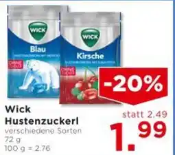 Unimarkt Wick Hustenzuckerl Angebot