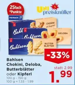 Unimarkt Bahlsen Chokini, Deloba, Butterblätter oder Kipferl Angebot