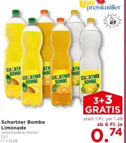 Unimarkt Schartner Bombe Limonade Angebot