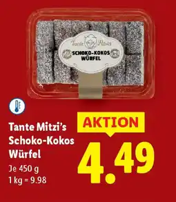 Lidl Tante mitzi's schoko kokos würfel Angebot