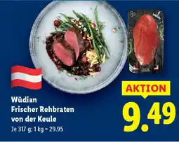 Lidl Wüdian rehbraten von der keule Angebot