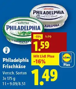 Lidl Philadelphia frischkäse Angebot