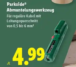 Lidl Parkside abmantelungswerkzeug Angebot