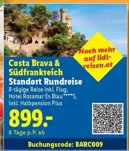Lidl Costa brava & südfrankreich Angebot