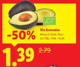Lidl Bio avocado Angebot