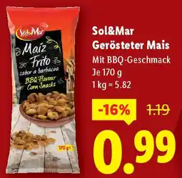 Lidl Sol & Mar Gerösteter Mais Angebot