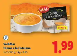 Lidl Sol&mar crema la catalana Angebot