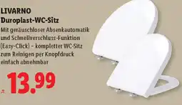 Lidl Livarno duroplast wc sitz Angebot