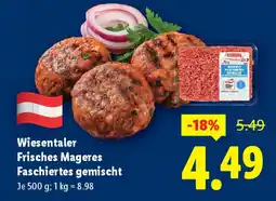 Lidl Wiesentaler Mageres Faschiertes Angebot