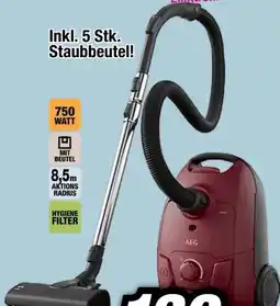 Red Zac AEG Bodenstaubsauger AB51C1DR5B Angebot