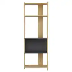 Möbelix Regal Abis 165 Cm Eiche Dekor, Anthrazit Angebot