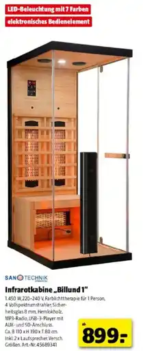 Hagebau Infrarotkabine billund 1 Angebot