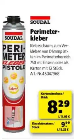 Hagebau Perimeter kleber Angebot