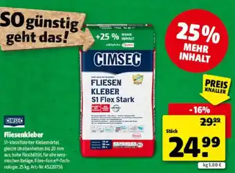 Hagebau Fliesenkleber Angebot