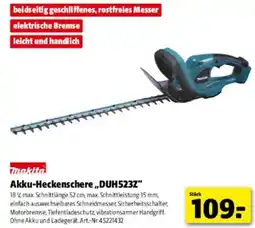 Hagebau Akku Heckenschere DUH523Z Angebot