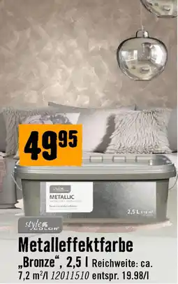 Hornbach Metalleffektfarbe Angebot