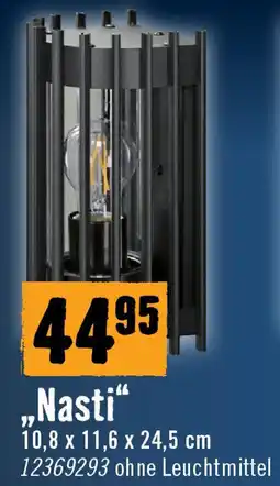 Hornbach Nasti Angebot