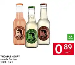 Transgourmet Thomas Henry Tonic Water Angebot