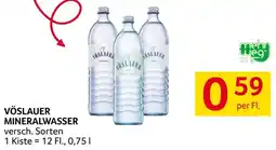 Transgourmet Vöslauer Mineralwasser Angebot