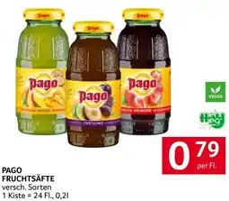 Transgourmet Pago Fruchtsäfte Angebot