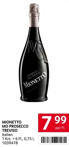 Transgourmet Mionetto Prosecco Treviso Angebot