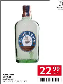 Transgourmet Plymouth Gin Dry Angebot