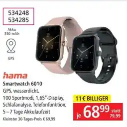 Libro Hama smartwatch 6010 Angebot