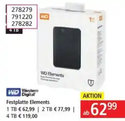 Libro Wd western festplatte elements Angebot