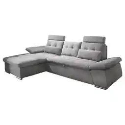 Möbelix Ecksofa mit Schlaffunktion Nalo Longchair, Webstoff Angebot