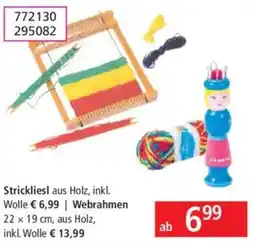 Libro Strickliesl aus holz, inkl. wolle Angebot