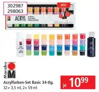Libro Acrylfarben-set basic 34-tlg Angebot