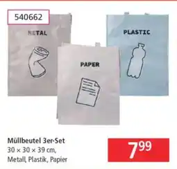 Libro Müllbeutel 3er-set 30 x 30 x 39 cm, Angebot