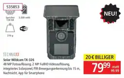 Libro Technaxx solar wildcam tx-326 Angebot