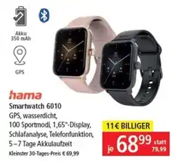 Pagro Diskont Hama smartwatch 6010 Angebot