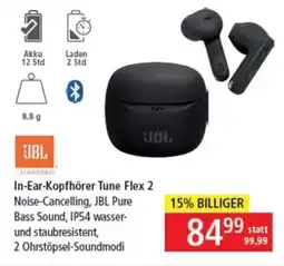 Pagro Diskont In-ear-kopfhörer tune flex 2 noise-cancelling, jbl pure Angebot