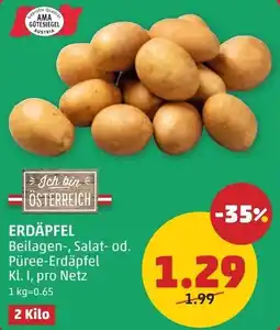 PENNY Erdäpfel Angebot