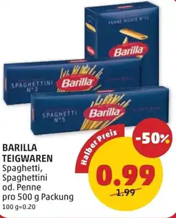 PENNY Barilla teigwaren Angebot