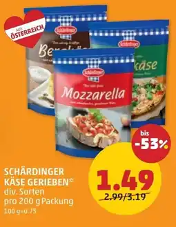 PENNY Schärdinger käse gerieben Angebot