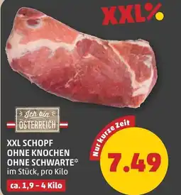 PENNY Xxl schopf ohne knochen ohne schwarte Angebot