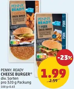 PENNY Cheese Burger Angebot